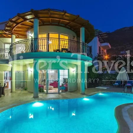 Vila Sleeps 6 Pool Air Con Wifi Kalkan